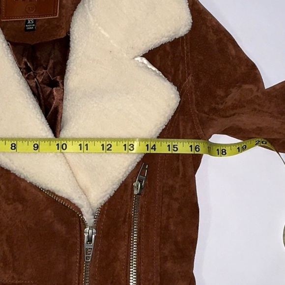 Blank NYC Suede Moto Jacket, Size XS, Like New - Picture 11 of 14